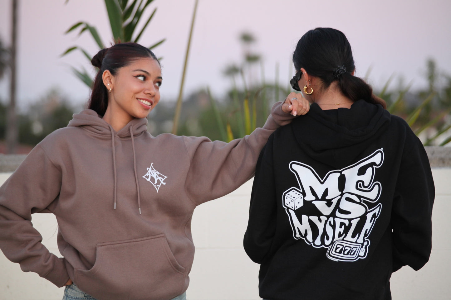 Black Me vs Myself Hoodie