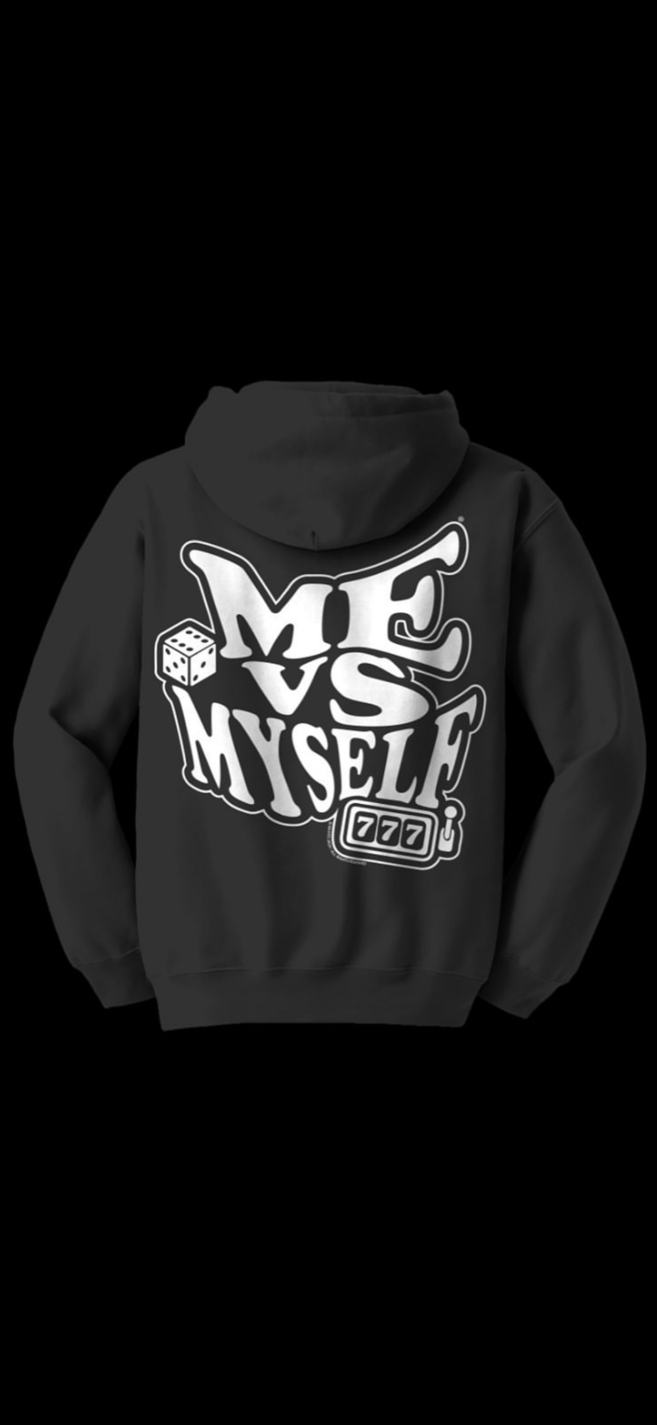 Black Me vs Myself Hoodie